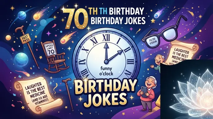 70th Birthday Jokes With Jokes Generator