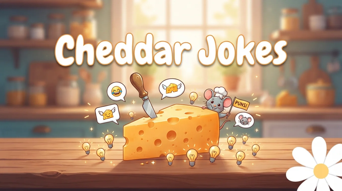 Cheddar Jokes With Jokes Generator